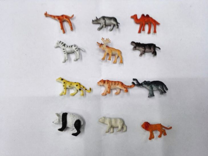 Small Qualified Plastic Toys Forest Animals 3