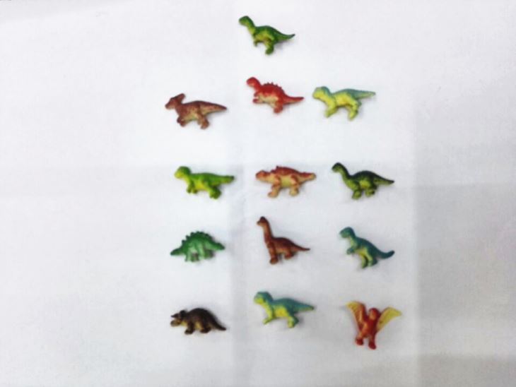 Wild Animals Carnivores And Herbivore Mini Solid Pvc Toys Dinosaur 2