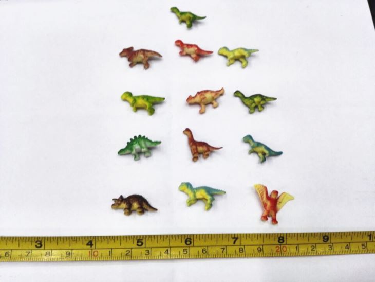 Wild Animals Carnivores And Herbivore Mini Solid Pvc Toys Dinosaur 3