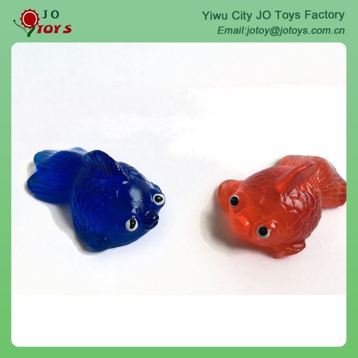 Children's Toy TPR Material Sticky Goldfish Toy For Vending Machine Capsule Toy 2