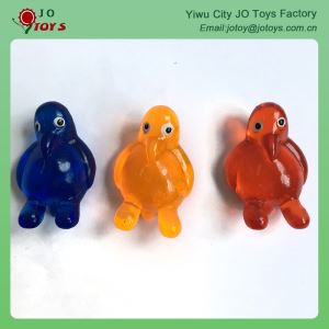 بچه ها اسباب بازی مواد ژله TPR پنگوئن کوچک اسباب بازی حیوانات برای کپسول اسباب بازی