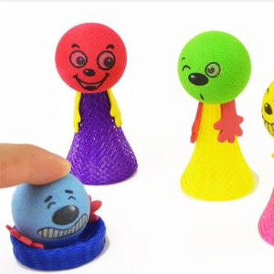 Touncing Spring Jump Elf کودکان و نوجوانان عروسک اسباب بازی ضد استرس