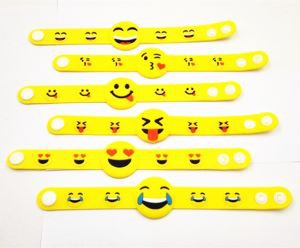 دستبند Emoji PVC برای کودکان و نوجوانان