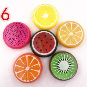 کودکان عمده فروشی DIY آموزش اسباب بازی میوه 6 رنگ کریستال لجن