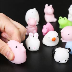 TPR نرم افزار اسباب بازی های حیوانی مجموعه Mochi Squishy Squeeze اسباب بازی