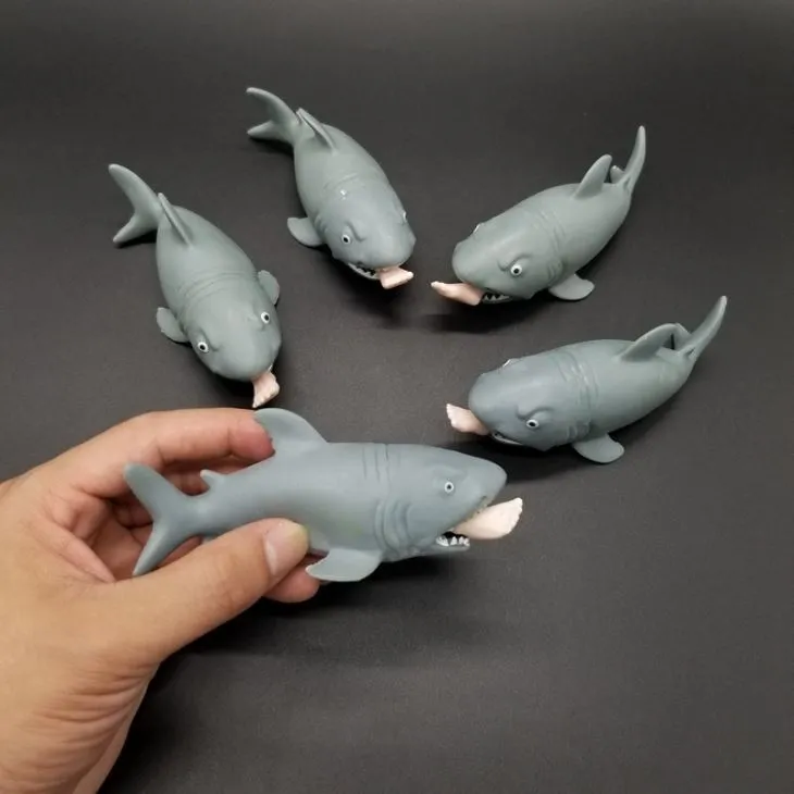Anti Stress Squeeze Shark Toy