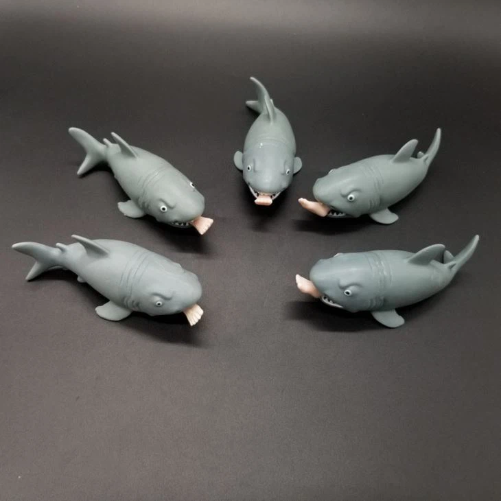 Anti Stress Squeeze Shark Toy