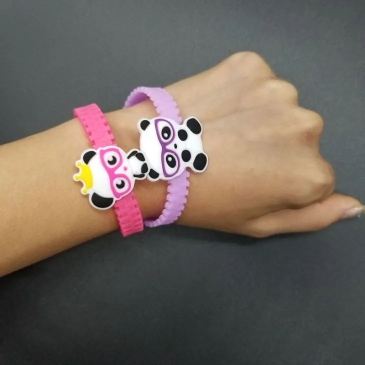 Cute Panda Plastic Bracelet Toy