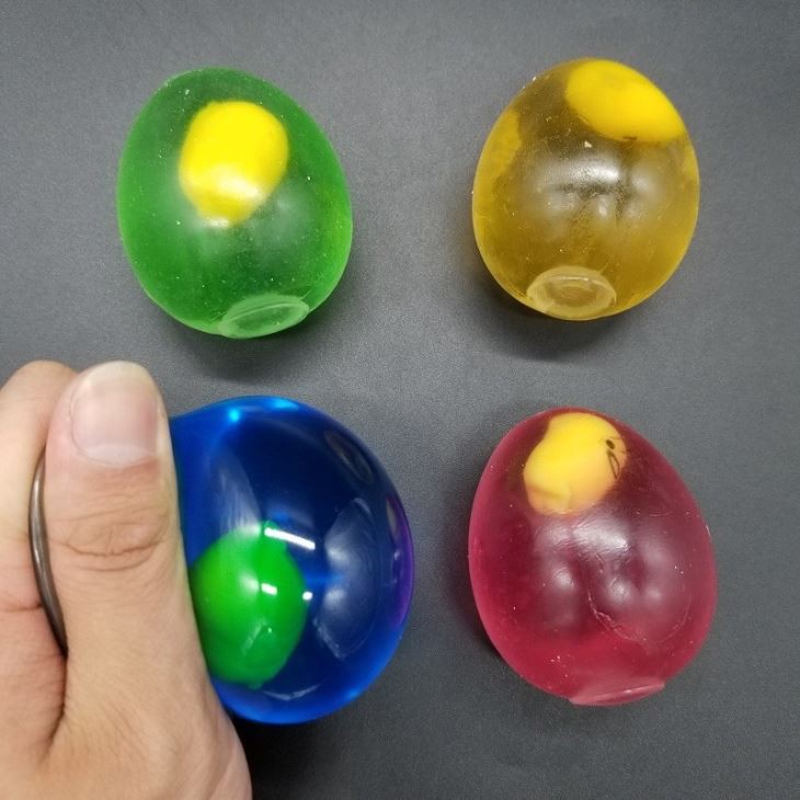 Lazy Egg Splatter Ball