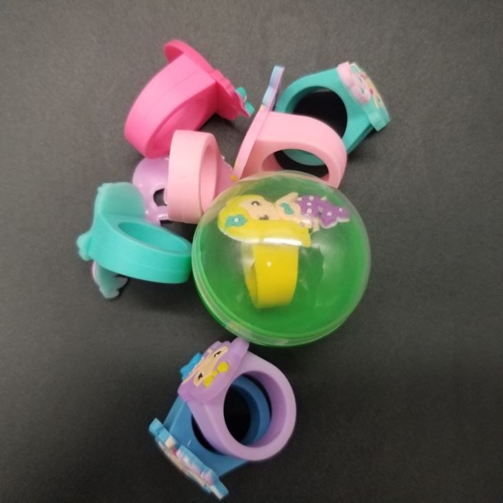 Mermaid PVC Finger Ring
