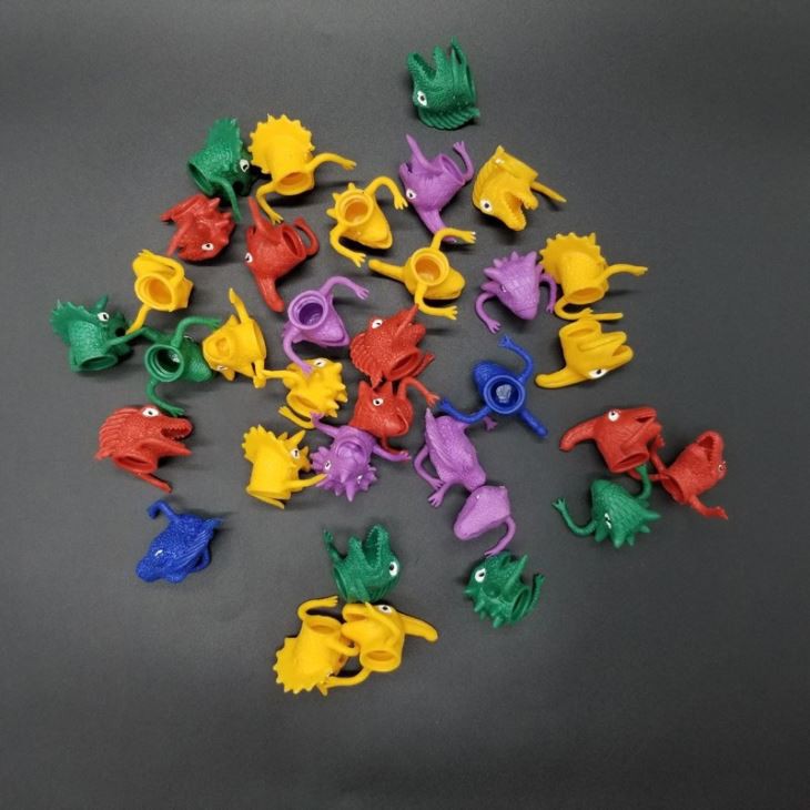Plastic Dinosaur Finger Puppet