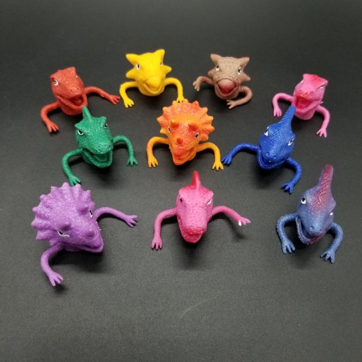 Plastic Dinosaur Finger Puppet