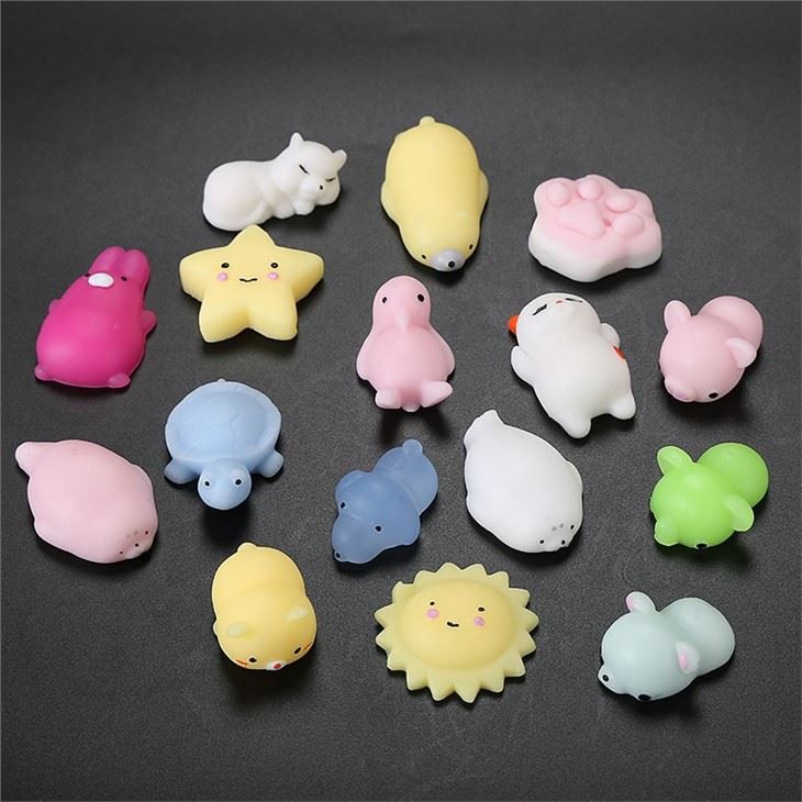 3D Animal Squeeze Squishy Mochi Toy