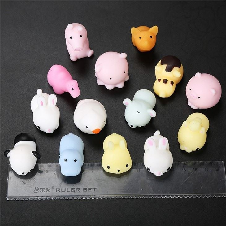 3D Animal Squeeze Squishy Mochi Toy
