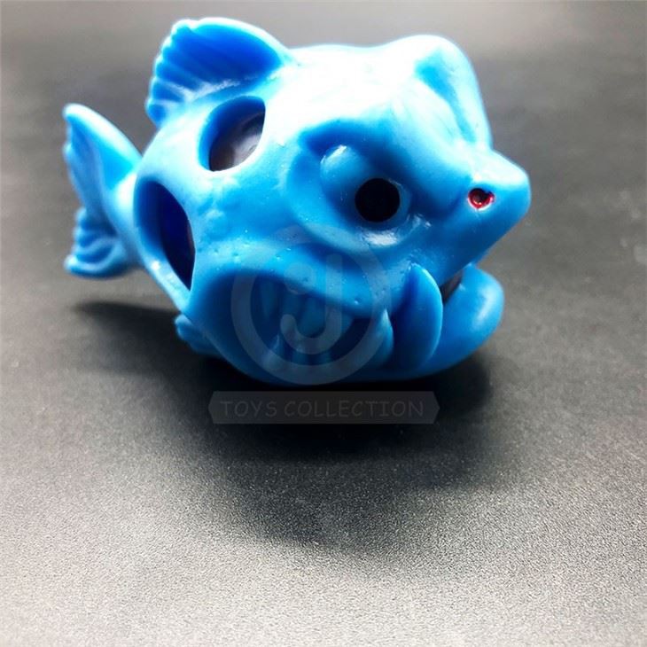 Squeeze Monster Fish Beads Ball