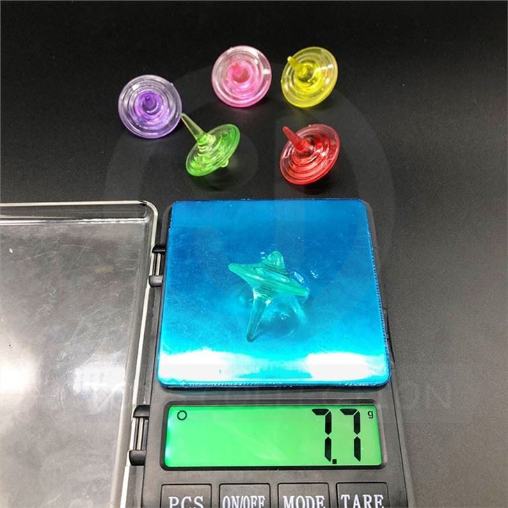 Acrylic Spinner Top Toy