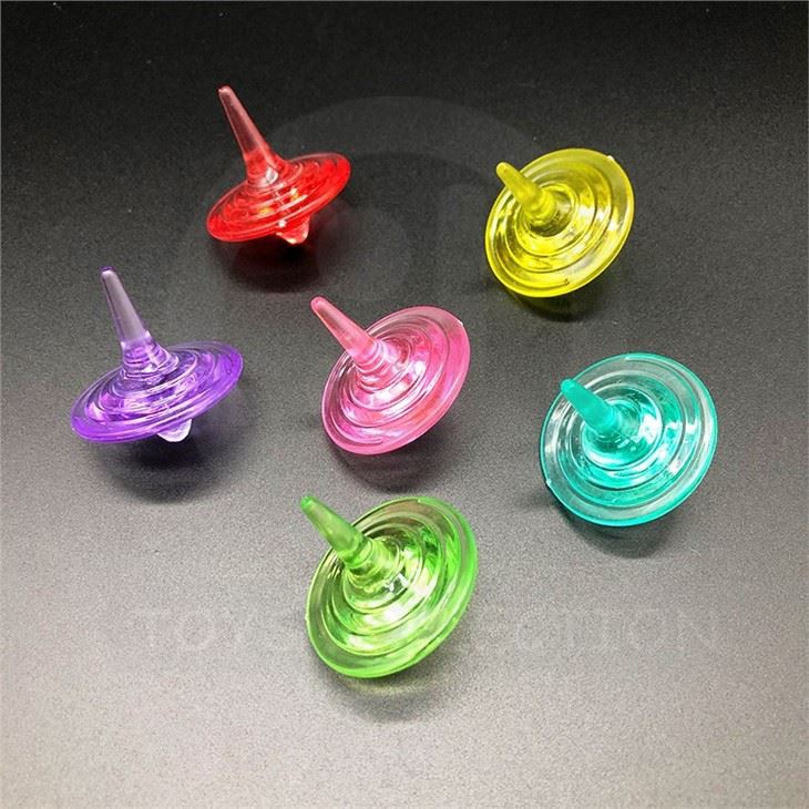 Acrylic Spinner Top Toy