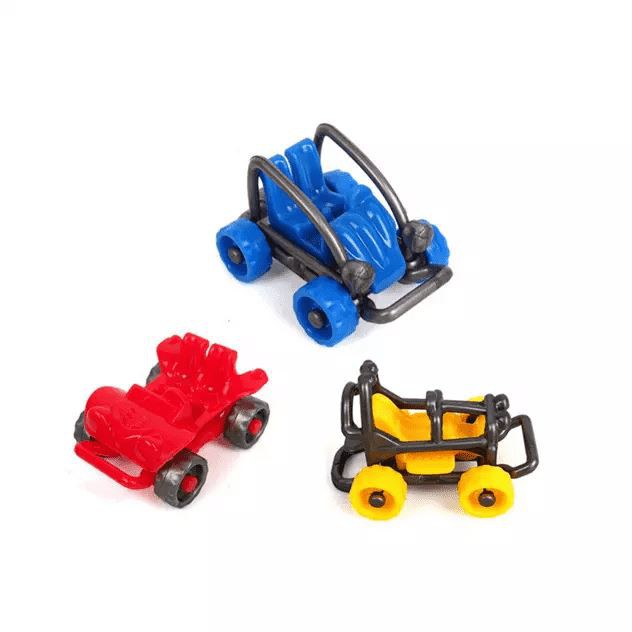 Mini Plastic Assemble Car Toy