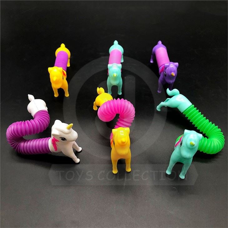Stretch Pipe Unicorn Toy