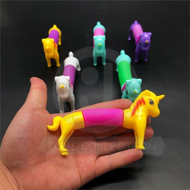 Stretch Pipe Unicorn Toy