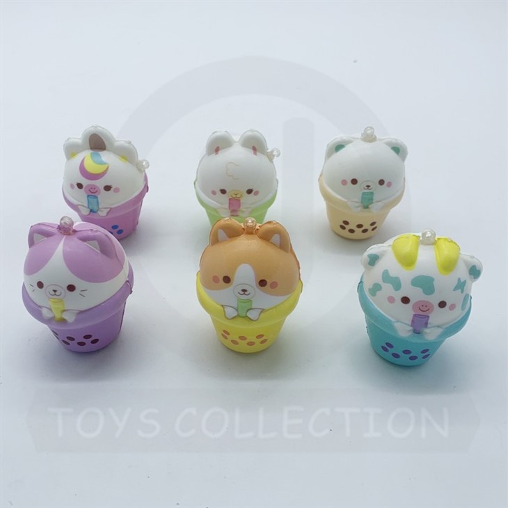 Hot Cute Drink Slow Rising Squishy Toys For Vending Machine