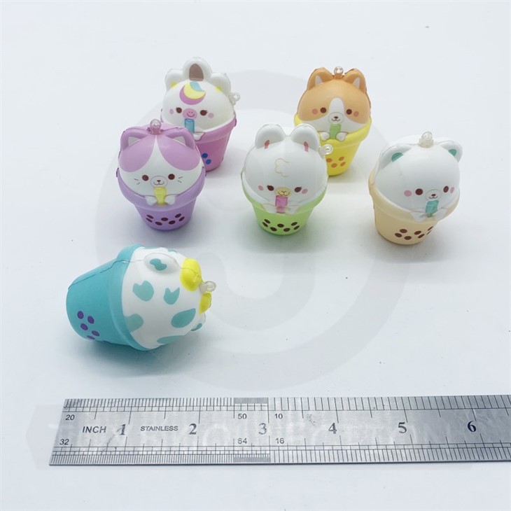 Hot Cute Drink Slow Rising Squishy Toys For Vending Machine